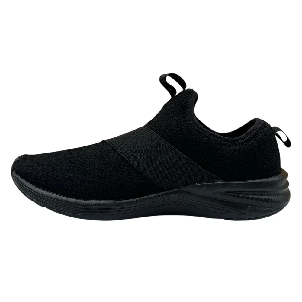 Puma Women's Better Foam Prowl Slip-on Knit Sneaker Size 7 Solid Black Stretch